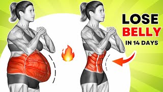 30Min Best Standing Ab Cardio 🔥 Hot Exercise to LOSE BELLY FAT amp Get a Small Waist 14 Days [upl. by Nellac28]