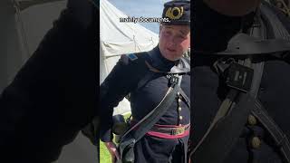 What did a lieutenant wear in the US Civil War chalkehistoryfestival [upl. by Lonier]