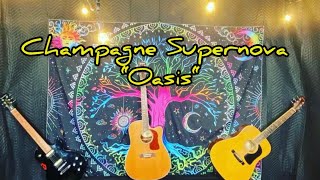 “Oasis” ACOUSTIC Champagne Supernova Live [upl. by Winfrid]