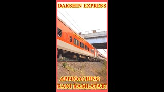 12721 Southern Express Approaching Rani Kamlapati enjoyindia [upl. by Witherspoon]