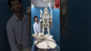 Jai Mahakali🔱❤️  How to make Kali idols KaliMata MakingKalimata claykaliidol SBaniksArt [upl. by Jola652]