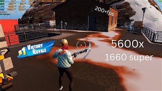 Fortnite performance mode Chapter 5 Season 1 5600x1660 super [upl. by Pillihp990]