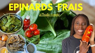 ÉPINARDS 8 MINUTES DE CUISSONRECETTE FACILE [upl. by Bathsheba]