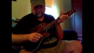 Demo of Ovation MM68AX AcousticElectric Mandolin [upl. by Akinas]