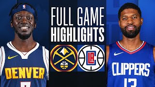 Denver Nuggets vs Los Angeles Clippers Full Game Highlights  Oct 17  2023 NBA Preseason [upl. by Ryan]