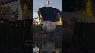 A day in the shipyard ship maritime shipping marine vessel sea floating seaman sailor [upl. by Netaf]