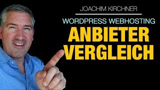 Webhosting Anbieter Vergleich für WordPress [upl. by Ellenahc]