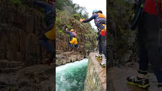 Caminhada Aquática Gois Coimbra Portugal via Trans Serrano canyoning [upl. by Mulvihill]