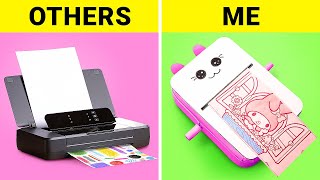 BRILLIANT CARDBOARD IDEAS  Cute DIY Printer Smart Parenting Crafts amp DIY Toys by 123 GO SCHOOL [upl. by Aketahs927]