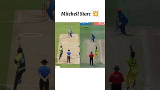 Mitchell Starc bowling action comparison shorts viral [upl. by Naot]