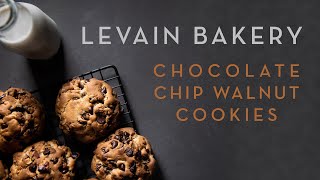 How to make New York Citys famous Levain cookies  Copycat Recipe [upl. by Tartan]