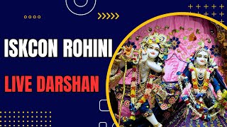 ISKCON ROHINI Live Darshan Aarti  260824 [upl. by Culbert218]