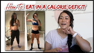 Build Your Own CALORIE DEFICIT DIET Plan For WEIGHT LOSS  Beginners [upl. by Janifer]