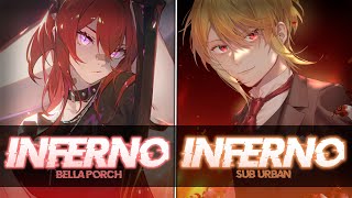 Nightcore ↬ INFERNO NV  Switching Vocals [upl. by Antonina]