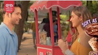 Ananya Pandey amp Rohit Saraf Advertisement Cornetto Chokissino [upl. by Kappenne]