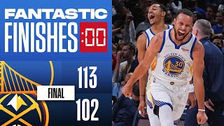 Final 247 WILD ENDING Warriors vs Nuggets 🍿🍿 [upl. by Nolrak307]