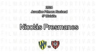 6 Nicolás Presmanes vs Chacarita [upl. by Htebyram158]