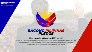 Bagong Pilipinas Pledge  Administration Music [upl. by Corly380]