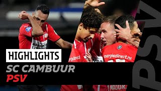 ZAHAVI amp GÖTZE seal the win in Leeuwarden ✔  HIGHLIGHTS SC Cambuur  PSV [upl. by Bil]