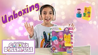 Unboxing de juguetes de la casa de muñecas de Gaby  Gaby’s dollhouse  bebé caja [upl. by Witherspoon]