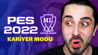 PES 2022 KARİYER MODU HARİKA OLMUŞ  SÜPER LİG ve TFF 1LİG  PES 2022 ANALİG [upl. by Solana]