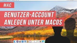 BenutzerAccount anlegen unter macOS [upl. by Marcoux]