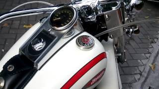 Harley Davidson Heritage Softail Sound [upl. by Bogusz]