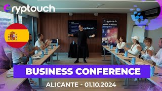 “Cryptouch Highlights from the Alicante Business Conference  Innovations amp Opportunities 2024 [upl. by Esyned]