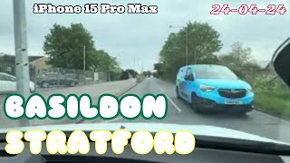 Basildon SS14 to Stratford E15 240424 [upl. by Anitsihc224]