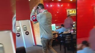 Group with Nazi armbands had incident with Jewish person at Fort Worth restaurant [upl. by Homans]