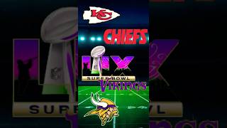 Super Bowl 59 already Set vikings Chiefs nfl [upl. by Ahsal]