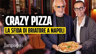 Briatore apre Crazy Pizza quotAbbiamo messo Napoli in pole positionquot [upl. by Guido706]