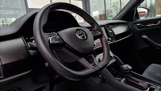 SKODA KODIAQ 20 4X4 RS DSG PANORAMA VIRTUAL FULL LED AKTYWNY WYDECH CANTON  CAR DELUXE GLIWICE [upl. by Rosen770]