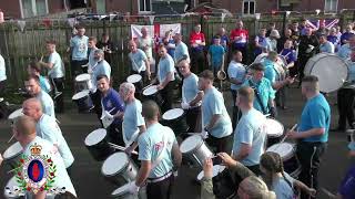 Cloughfern Young Conquerors FB 50th Anniversary Band Running Bear 190823 [upl. by Humo]