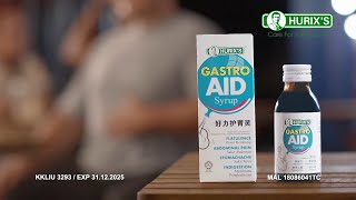 Iklan Sirap HURIX Gastro Aid 2023 [upl. by Hardwick]