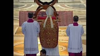 Celebration of the Lord’s Passion in Vatican Good Friday with Pope Benedict XVI 2010 [upl. by Leonie]