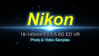 Nikon 18140mm f3556G ED VR DX Lens [upl. by Akenot]