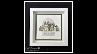 FB Live  Nov 11 Yuletide Village Framed Art [upl. by Ruelle]