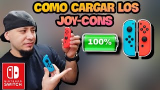 Como Cargar Los Joycon De Nintendo Switch [upl. by Roch]