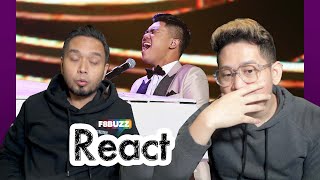 Reaksi Komposer Reaction  Danial Chuer  ITS A MANS MANS MANS WORLD  Big Stage 2022 [upl. by Anisah]