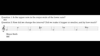 Music Theory 1  Video 5 Identifying Intervals [upl. by Annaesor599]