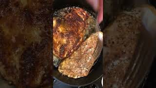 The Easiest 10 Minute One Pan Chicken Breast Recipe in a Cast Iron Skillet [upl. by Yror]