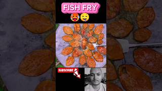 FISHFRY🤤😵‍💫  cooking fish fry  fishfry recipe cooking food shorts Comedybhubon [upl. by Graaf581]