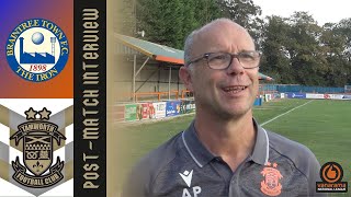 Braintree Town FC vs Tamworth FC Post Match Interview [upl. by Neral736]