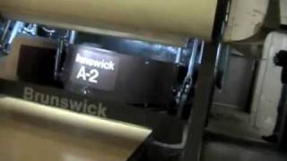 Brunswick A2 pinsetter [upl. by Keemahs]