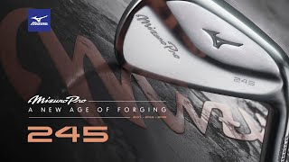 Mizuno Pro 245 irons  Official RampD Summary [upl. by Anialam724]