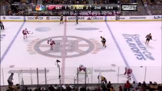 BruinsRed Wings Game 2 ADSF Highlights 42014 [upl. by Aneetsirhc]