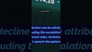 5 Reasons Behind the Recent Market Decline dow sp500 marketcorrection stockmarketindex stock [upl. by Stanislas]