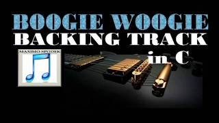 BOOGIE WOOGIE BACKING TRACK IN C [upl. by Thapa]