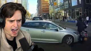 Man lacht smakelijk om Dashcams [upl. by Sezen284]